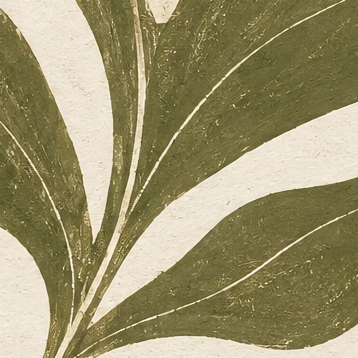 Detail povrchu díla Frond