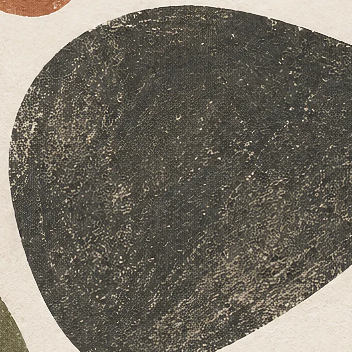 Close-up of the surface of Pebbles