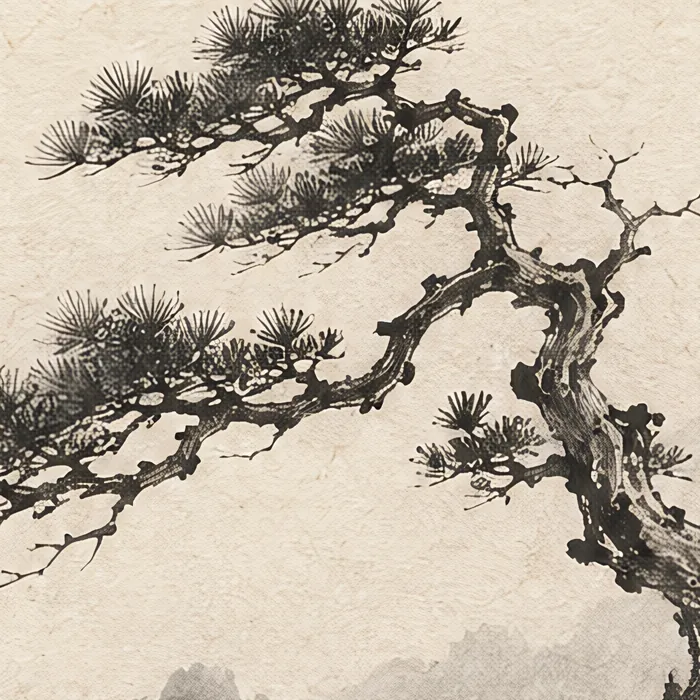 Nahaufnahme der Oberfläche von Pine