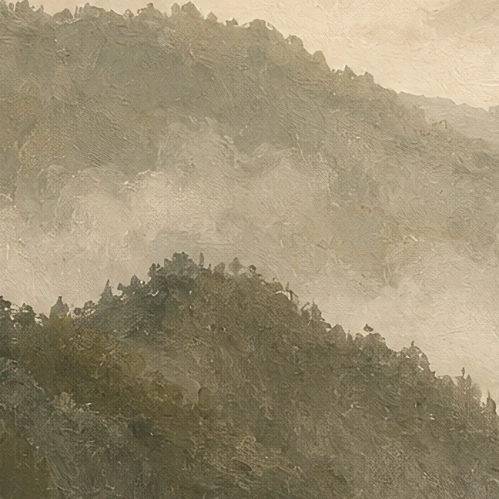 Close-up of the surface of Mist