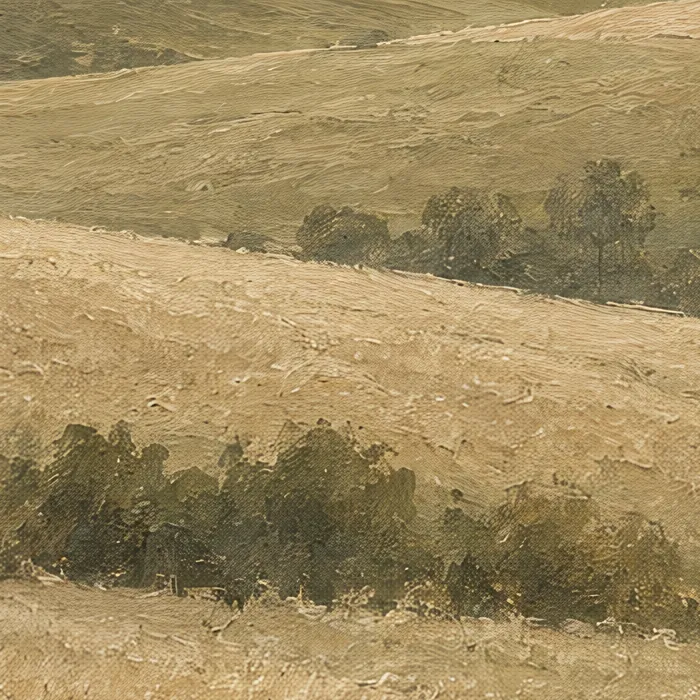 Detail povrchu díla Fields